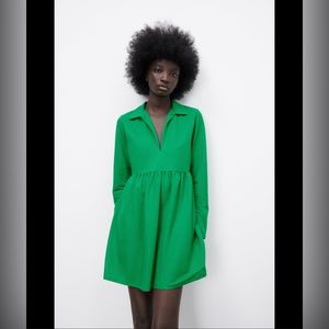 Zara Voluminous Short Dress